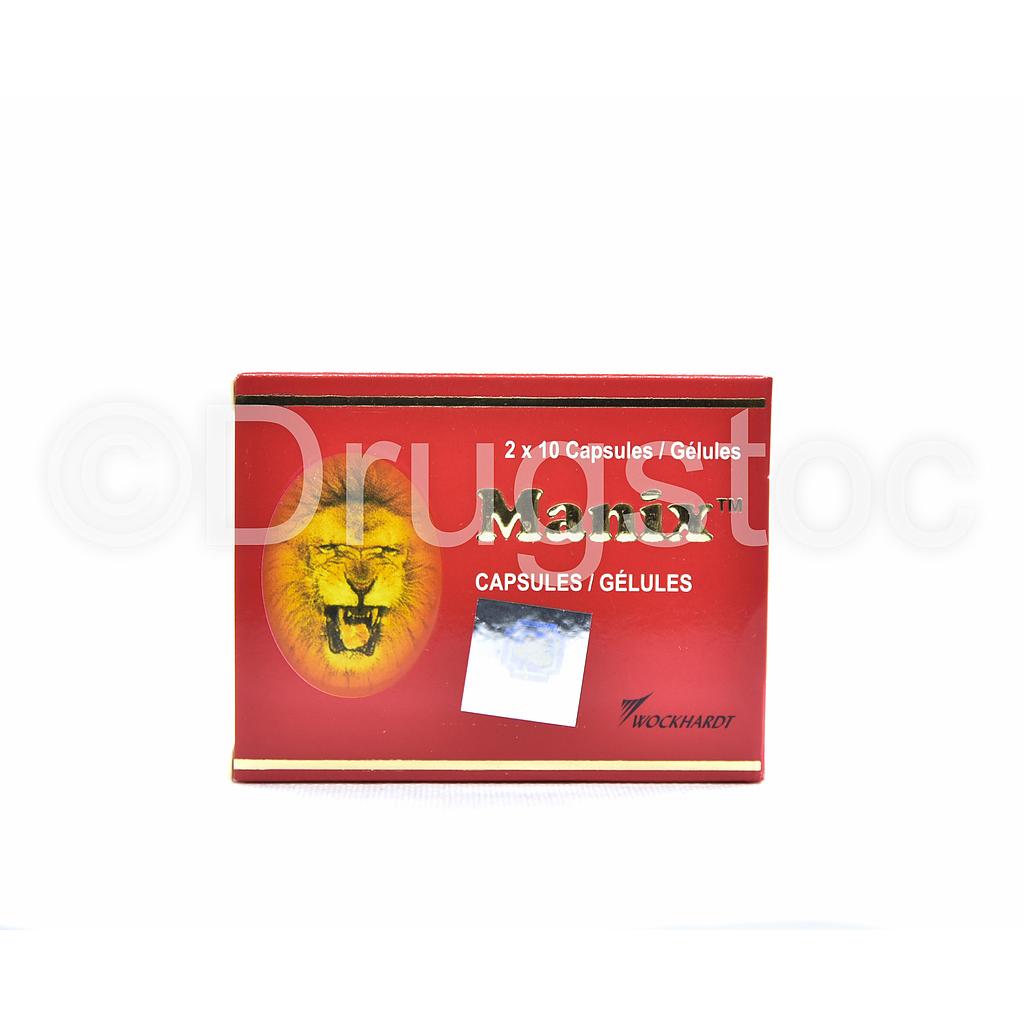 Manix Capsules x 20''