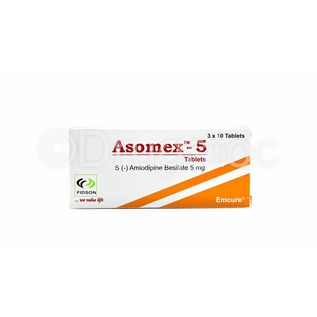 Asomex-5mg Tablets x 30''