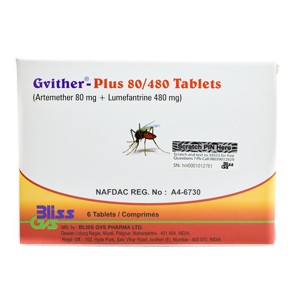 Gvither-Plus Tablets x 6''