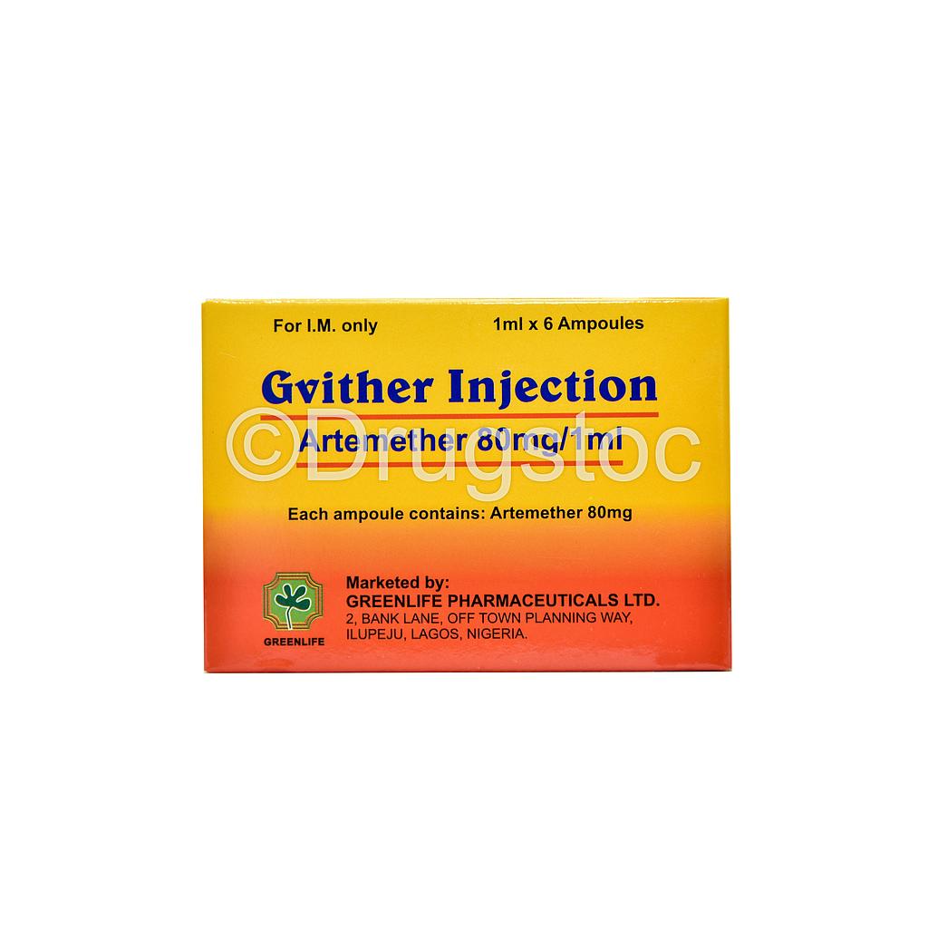 Gvither 80mg Injection x 6 Ampoules
