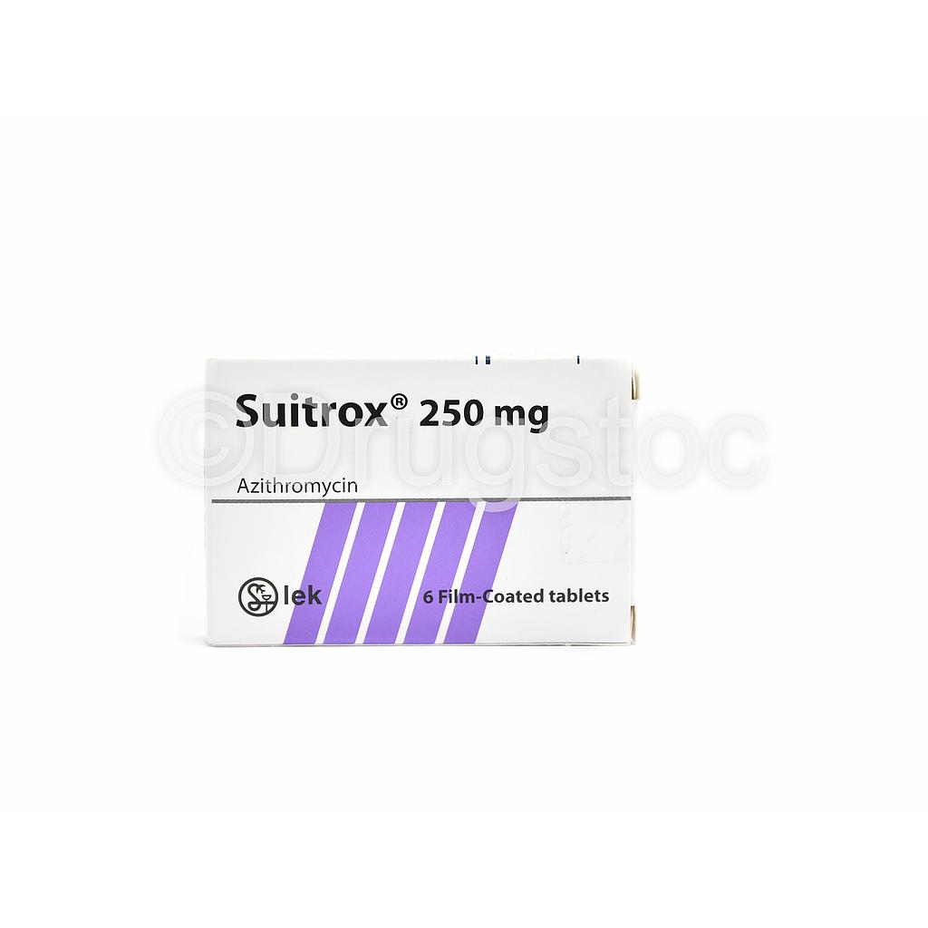 Suitrox 250mg Tablets x 6''