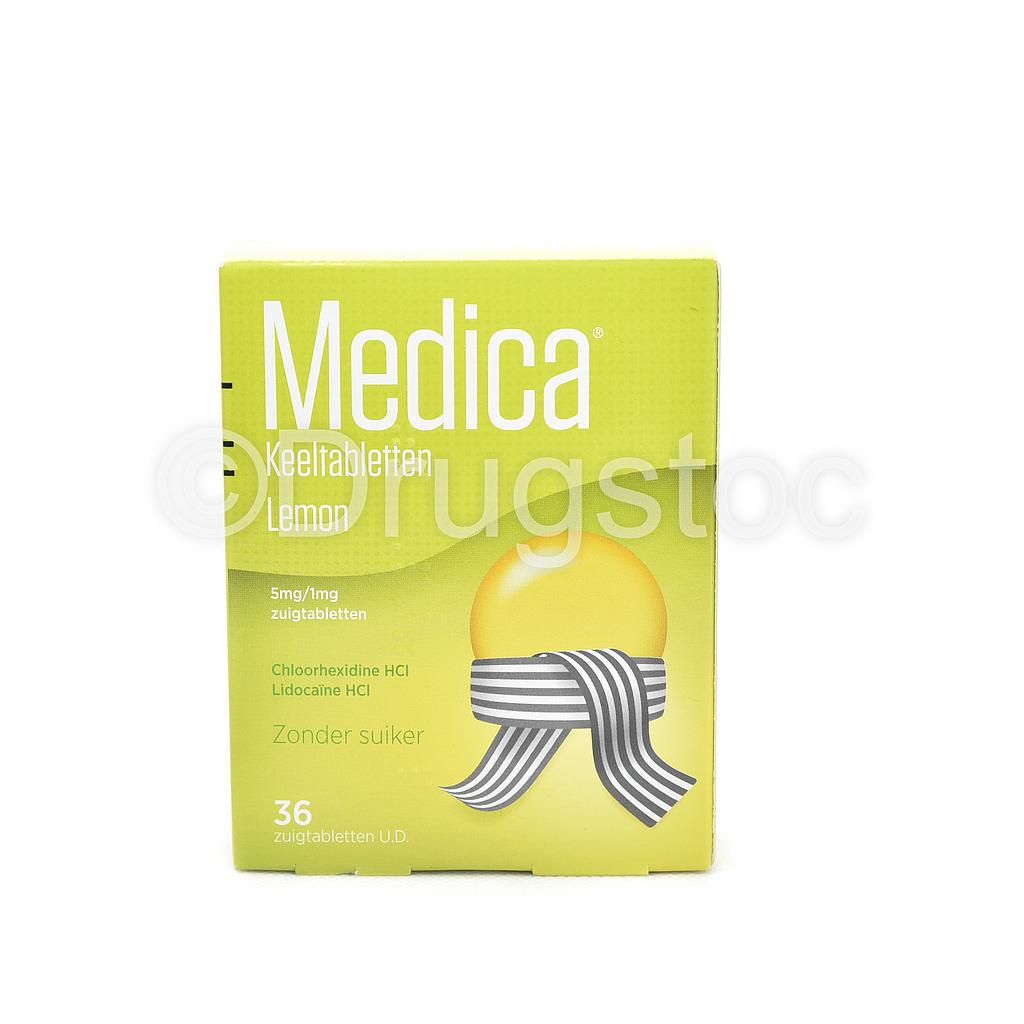 Medica (Lemon Flavour) Lozenges x 36''