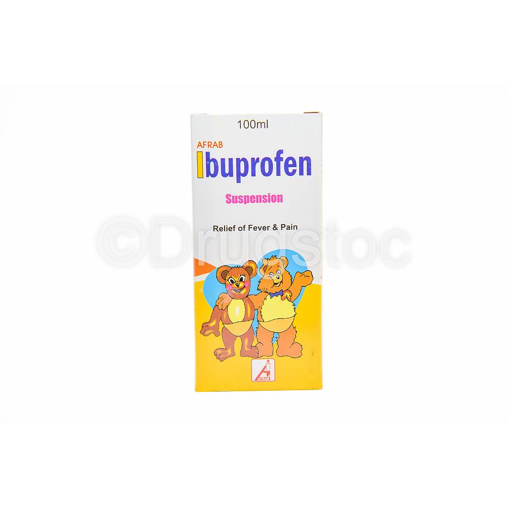 Afrab Ibuprofen Suspension  100mL