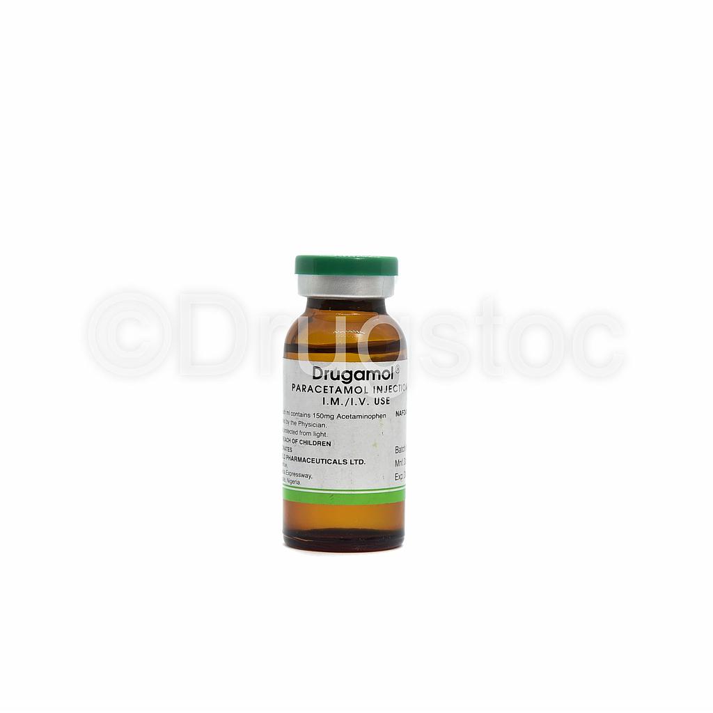 Drugamol(Paracetamol) Injection x 1 Vial (15mL)