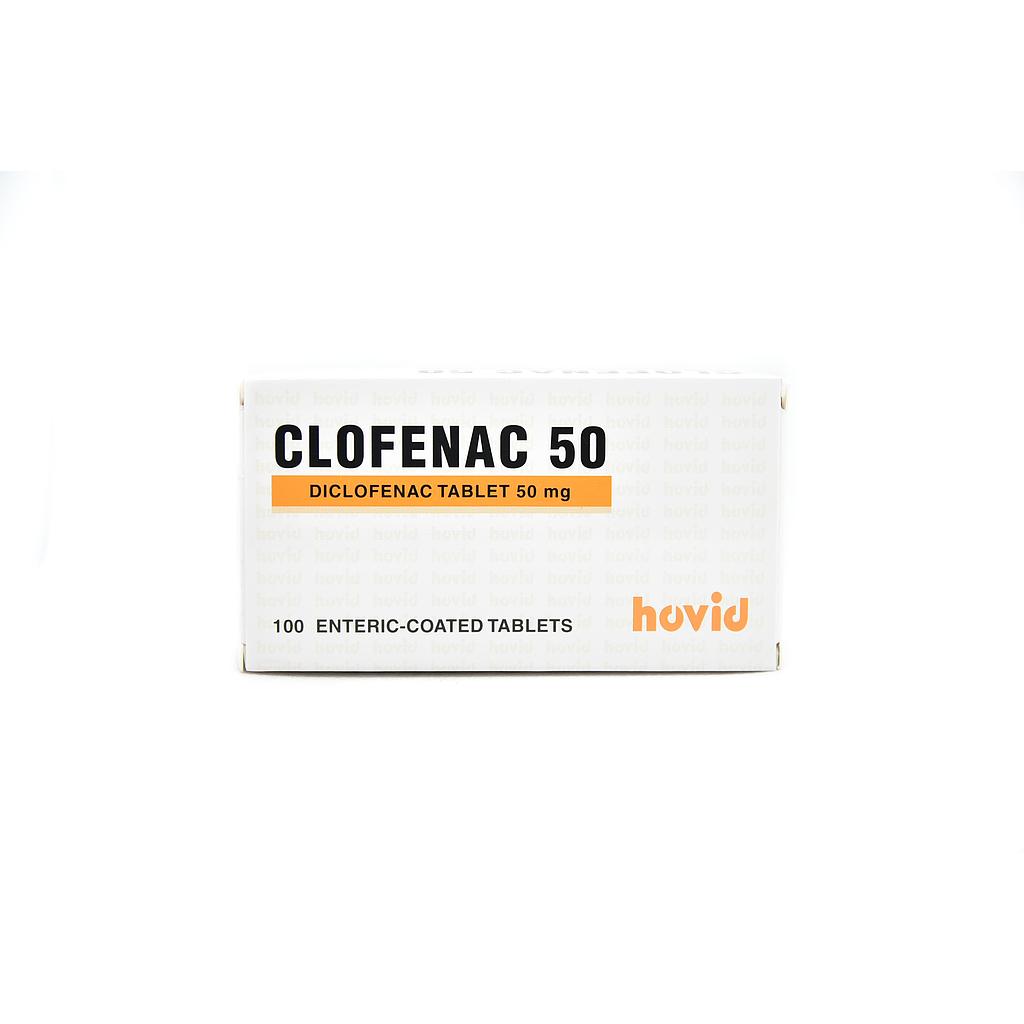 Clofenac 50mg Tablets x 100''