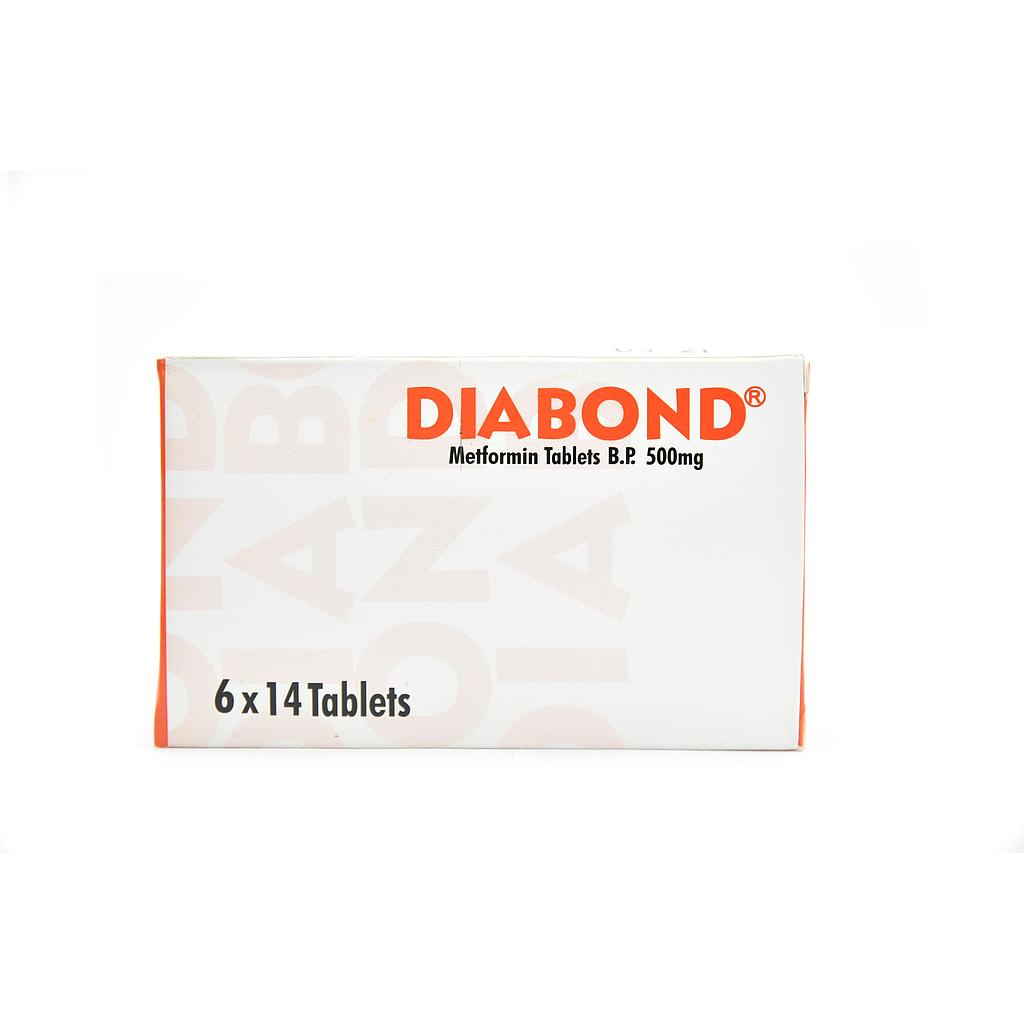 Diabond 500mg Tablets x 84''