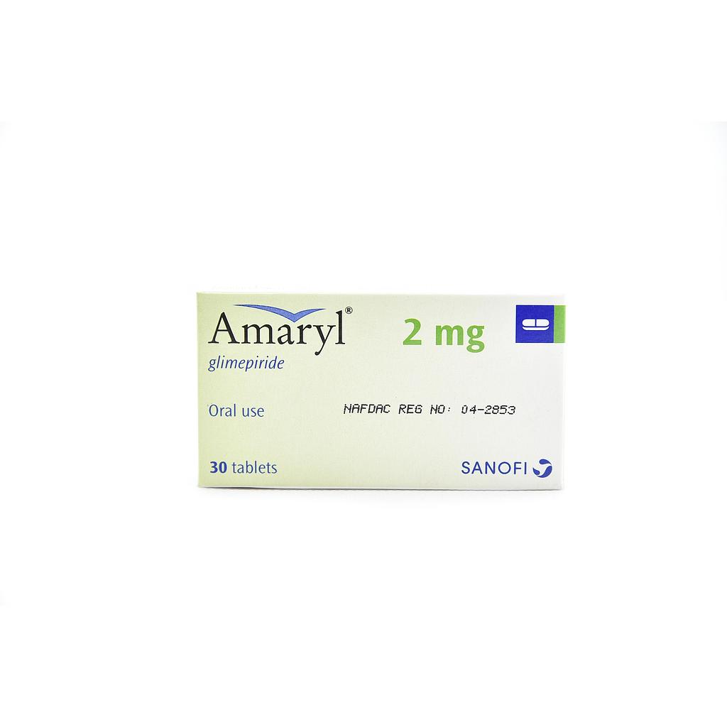 Amaryl® 2mg Tablets x 30''