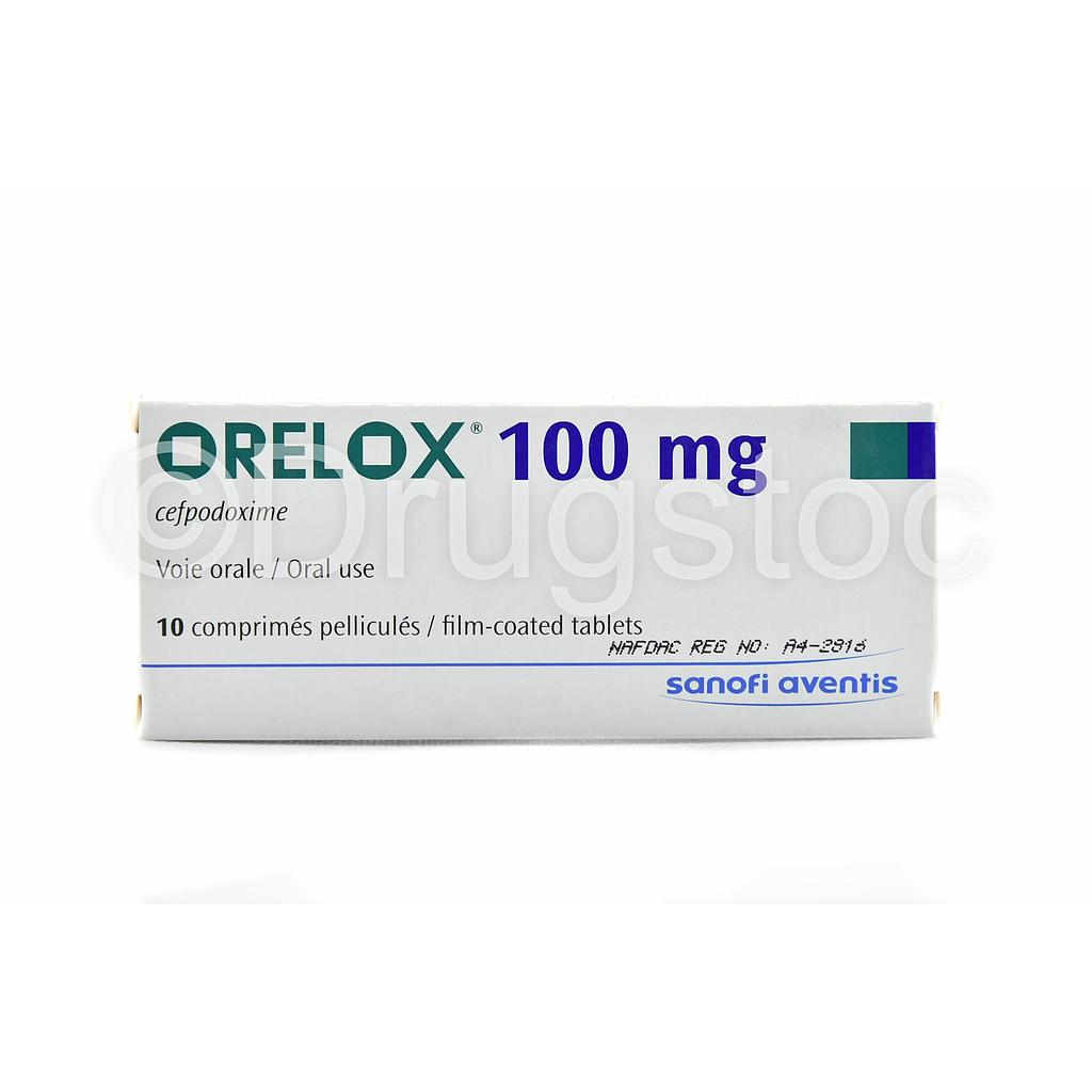 Orelox 100mg Tablets x 10''
