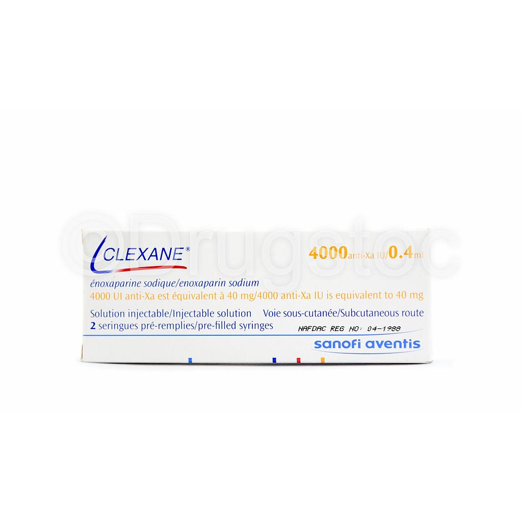 Clexane 40mg Injection x 2 Prefilled Syringes
