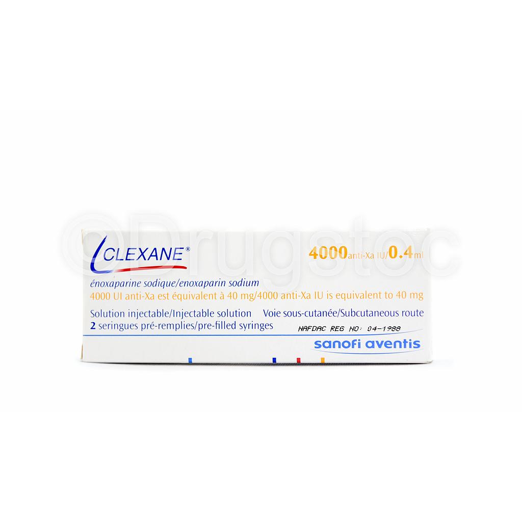 Clexane 40mg x 2 Prefilled Syringes