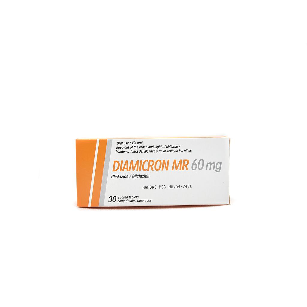 Diamicron MR 60mgTablets x 30''