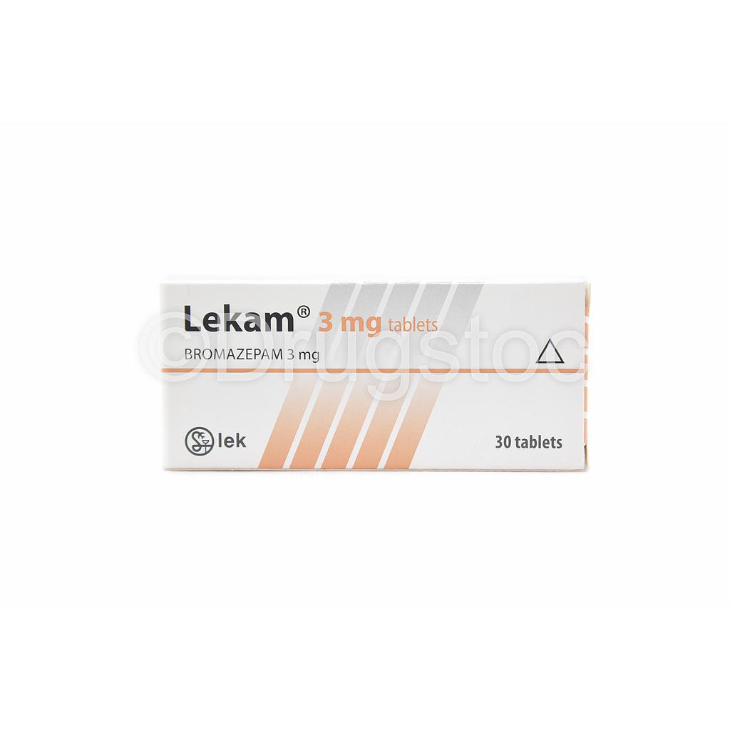 Lekam 3mg Tablets x 30'' (Controlled)