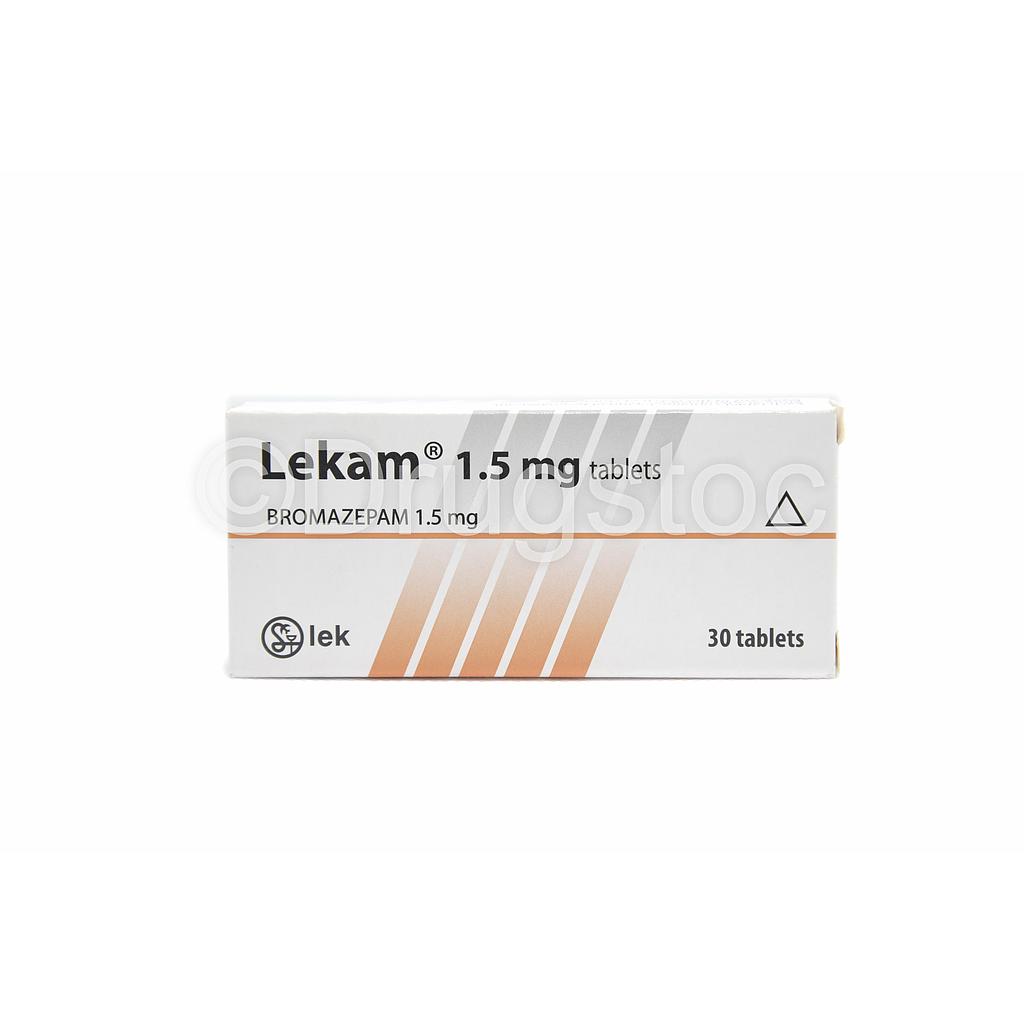 Lekam 1.5mg Tablets x 30'' (Controlled)