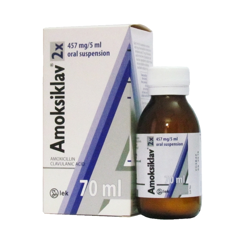 Amoksiklav 457mg Suspension 70mL