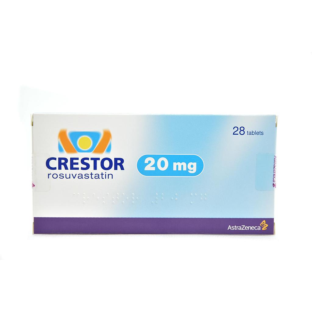 Crestor 20mg Tablets  x 28''