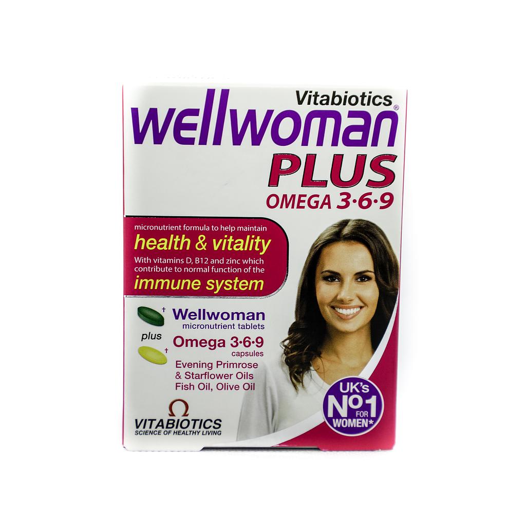 Wellwoman Plus Omega 3.6.9 X 56