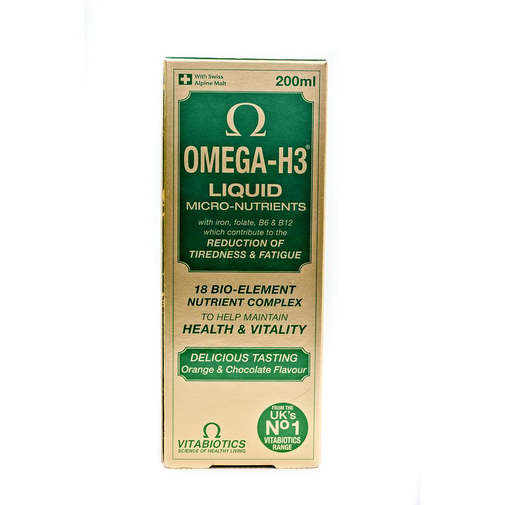 Omega-H3 Liquid 200mL