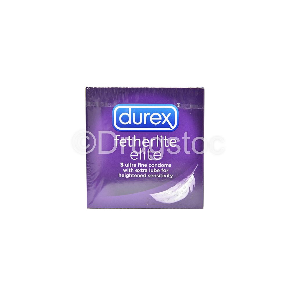 Durex Fertherlite Elite Condom X3