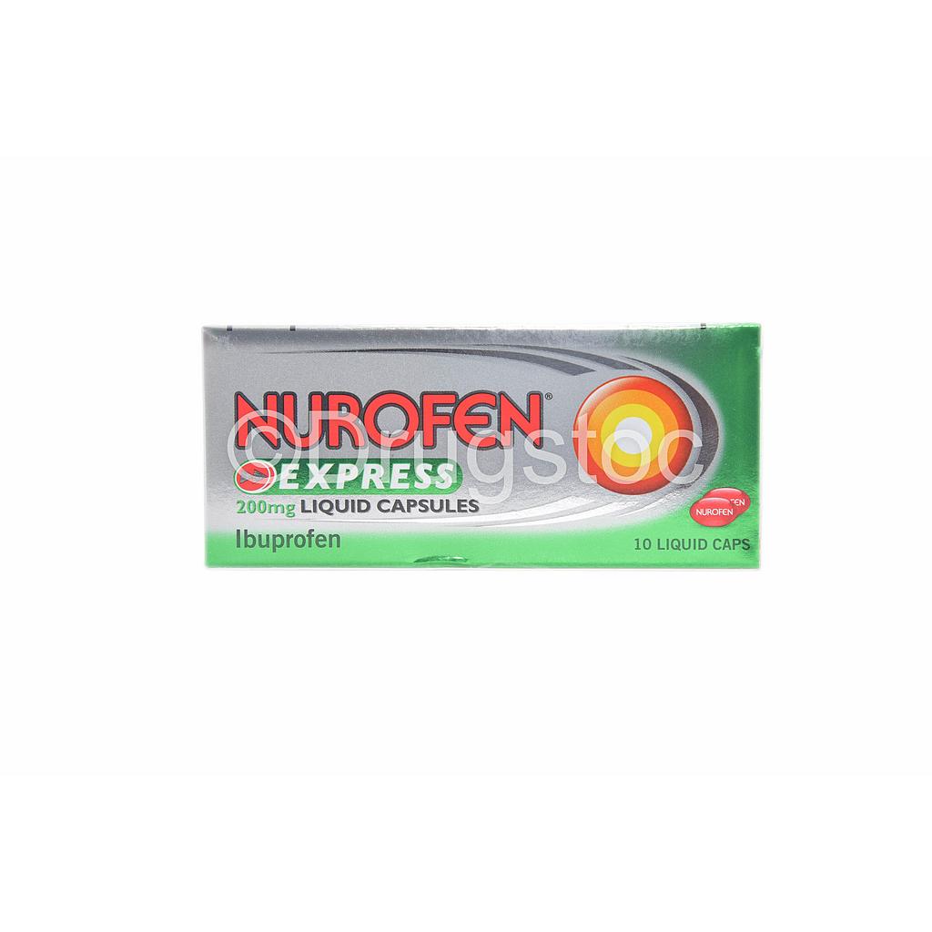 Nurofen Express 200mg Capsules x 10''