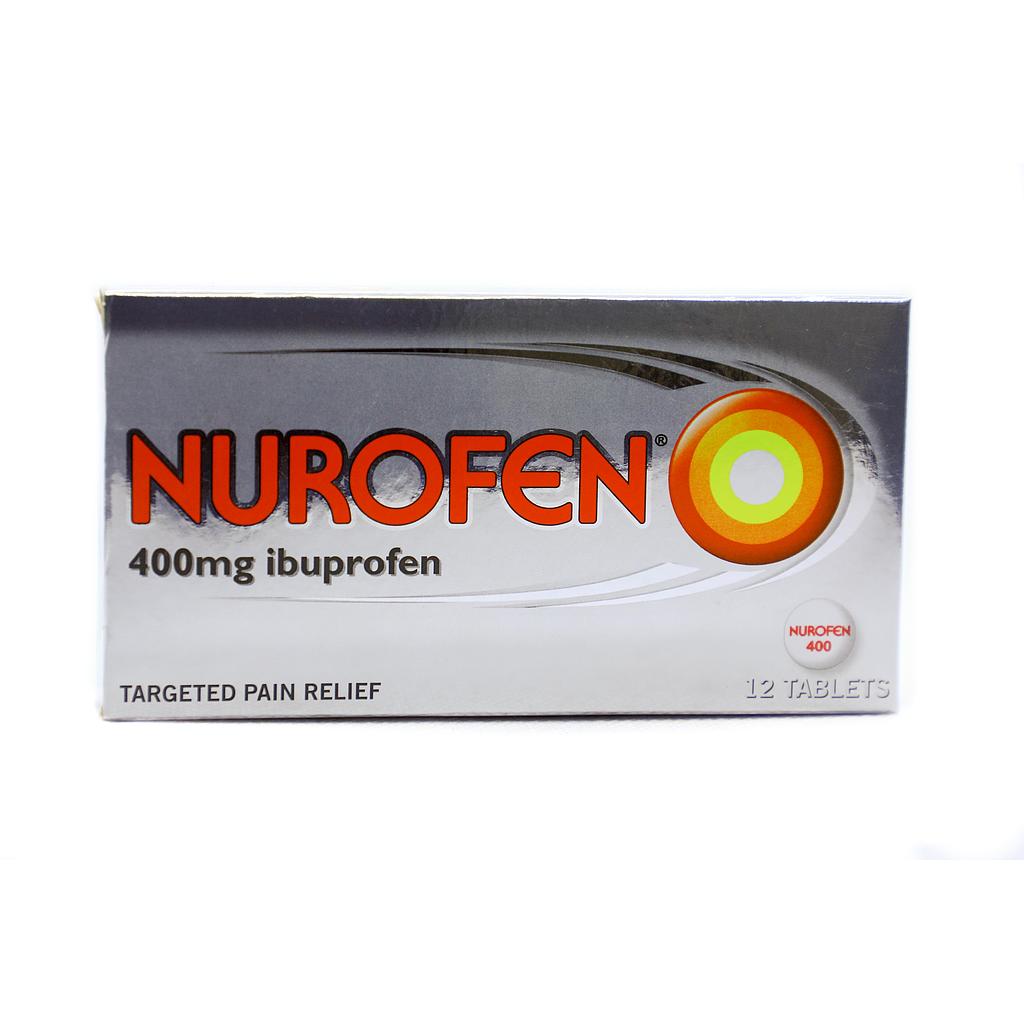 Nurofen 400mg Tablets x 12''