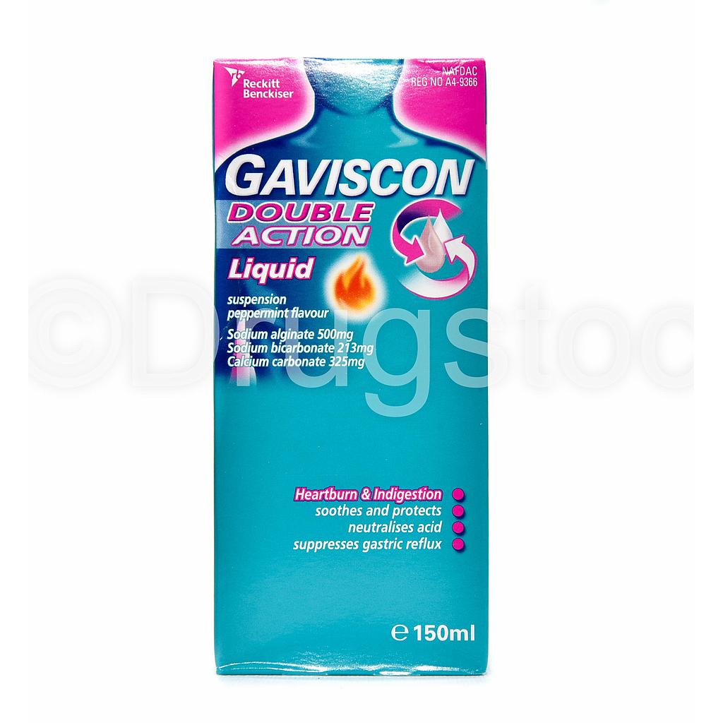 Gaviscon Double Action Antacid 150mL