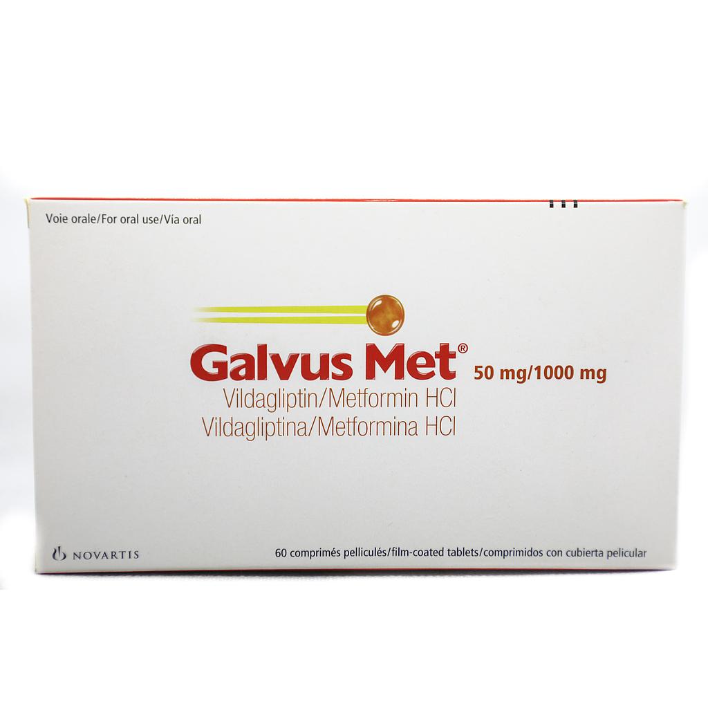 Galvus Met 50mg/1000mg Tablets x 60''