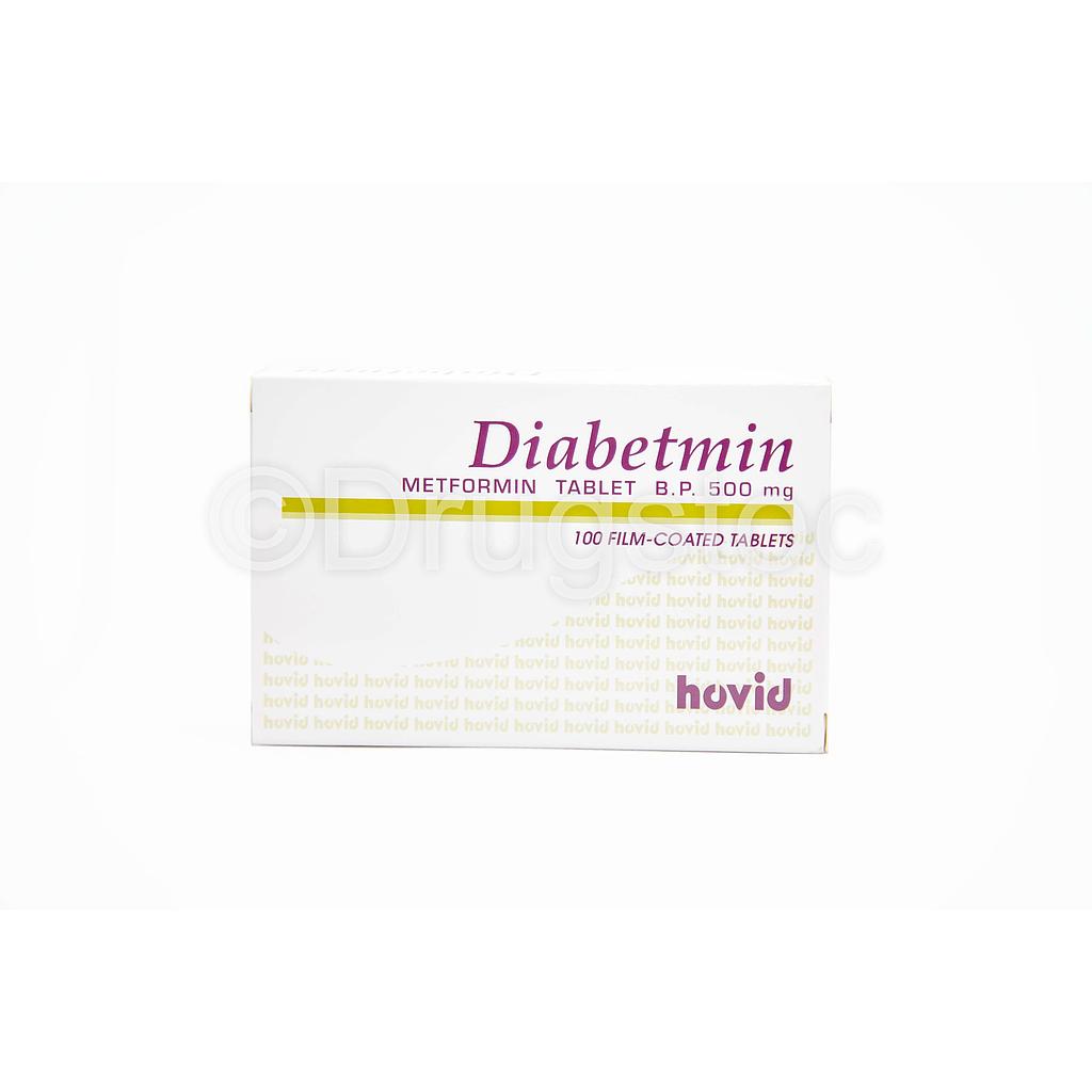 Diabetmin 500mg Tablets x 100''