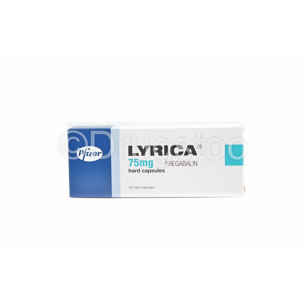 Lyrica 75mg Capsules x 28''