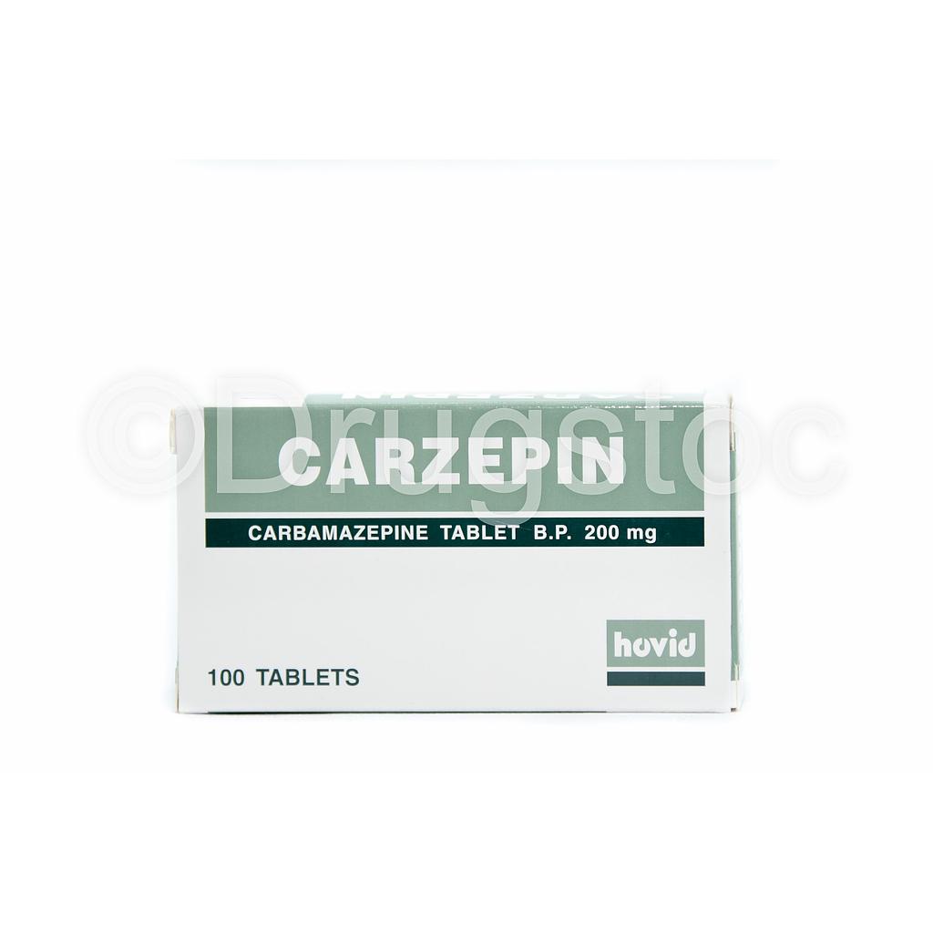Carzepin 200mg Tablets  x 100''