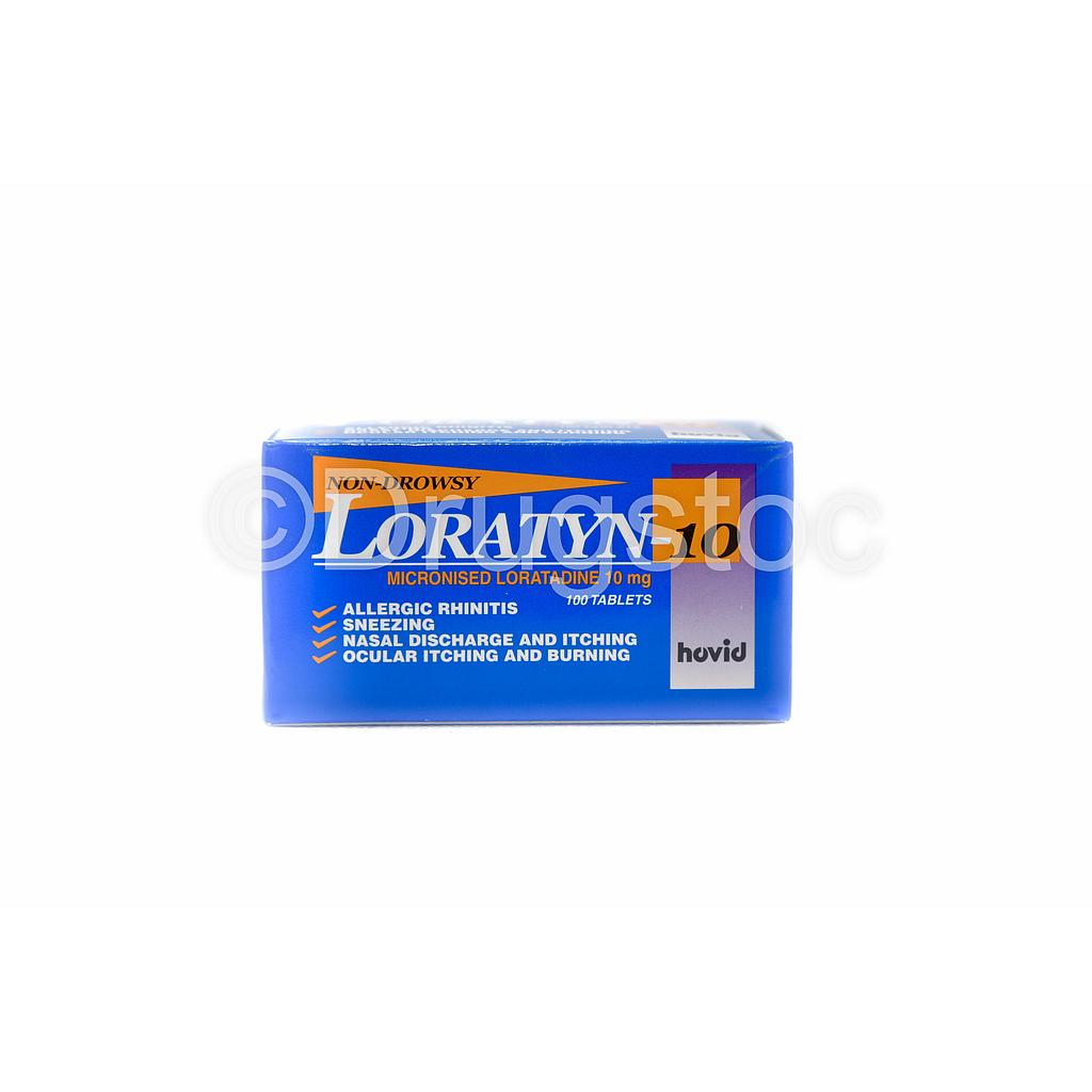 Loratyn-10 Tablets x 100''