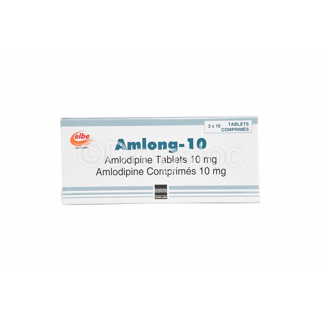Amlong-10 Tablets x 30''