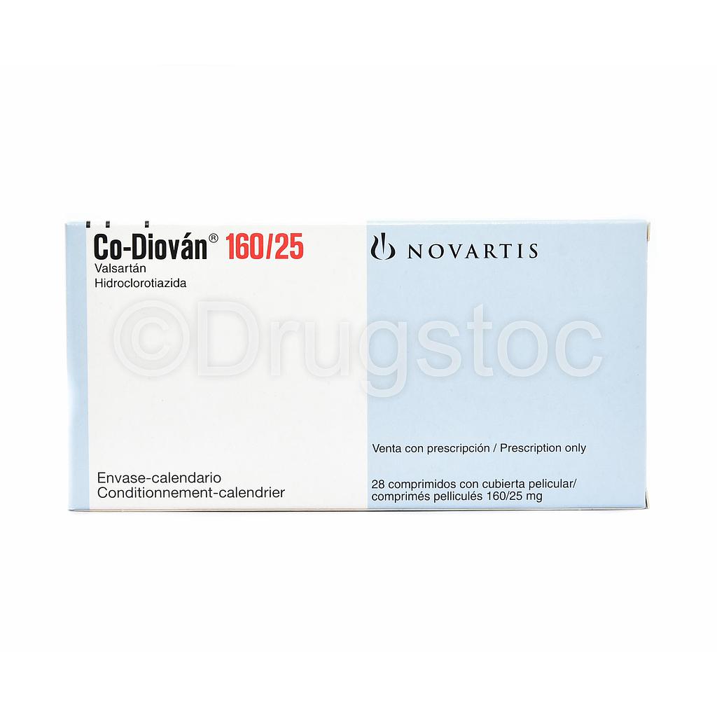 Co-Diovan 160mg/25mg Tablets  x 28''