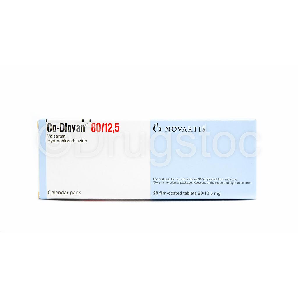 Co-Diovan 80mg/12.5mg Tablets x 28''