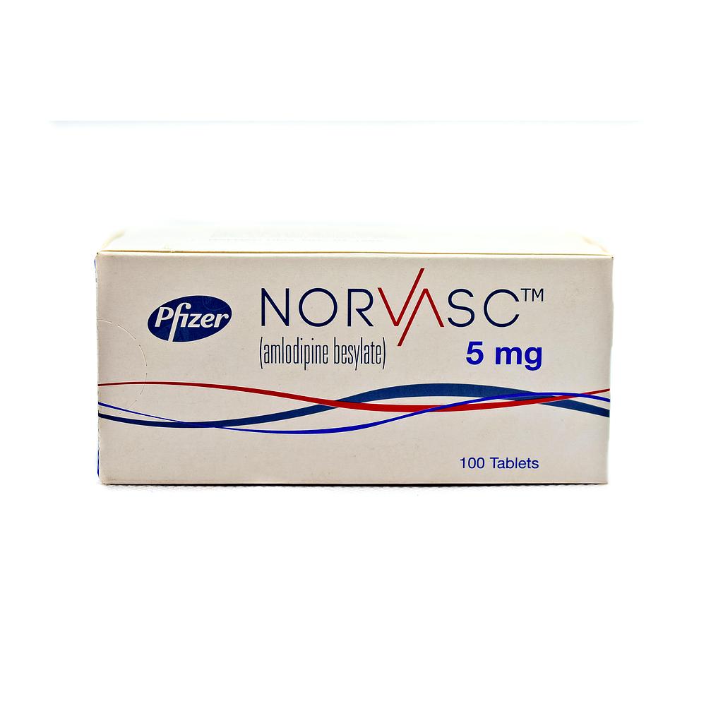 Norvasc 5mg Tablets x 100''