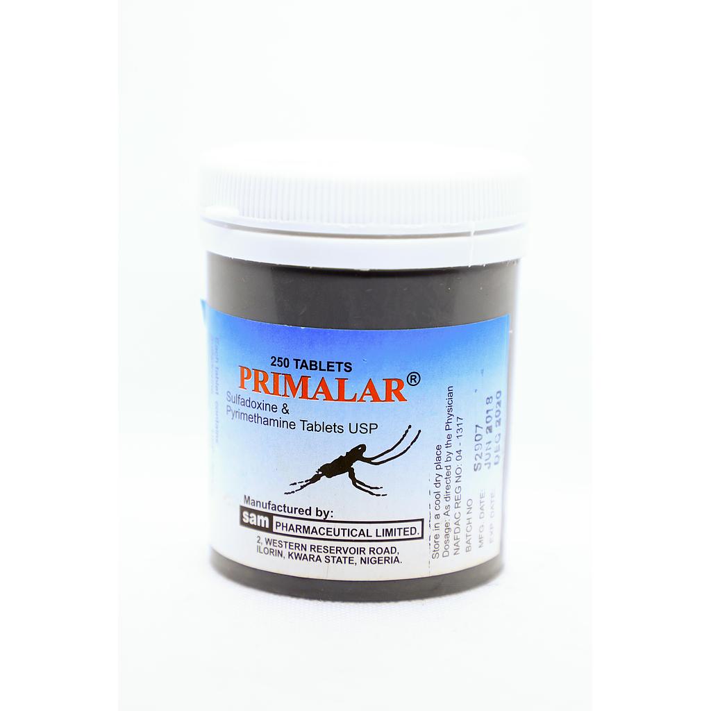 Primalar Tablets x 250'' (Jar)