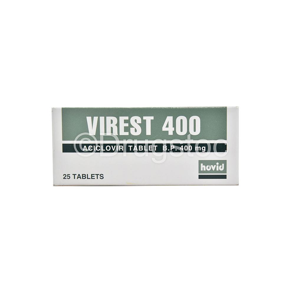 Virest 400mg Tablets x 25''