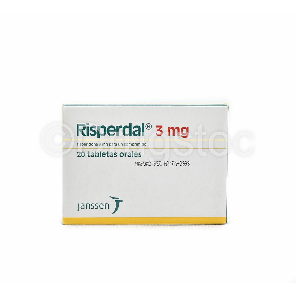 Risperdal 3mg Tablets x 20''