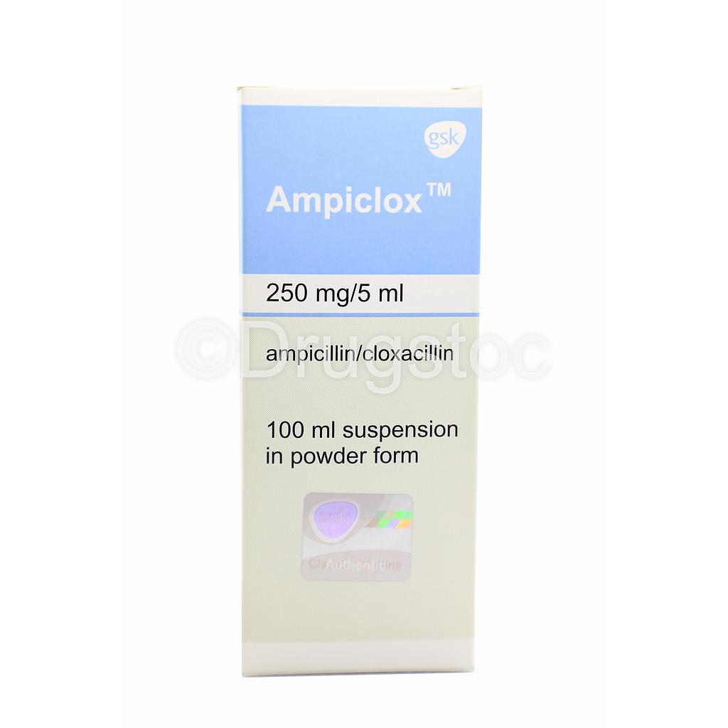 Ampiclox 250mg Suspension 100mL