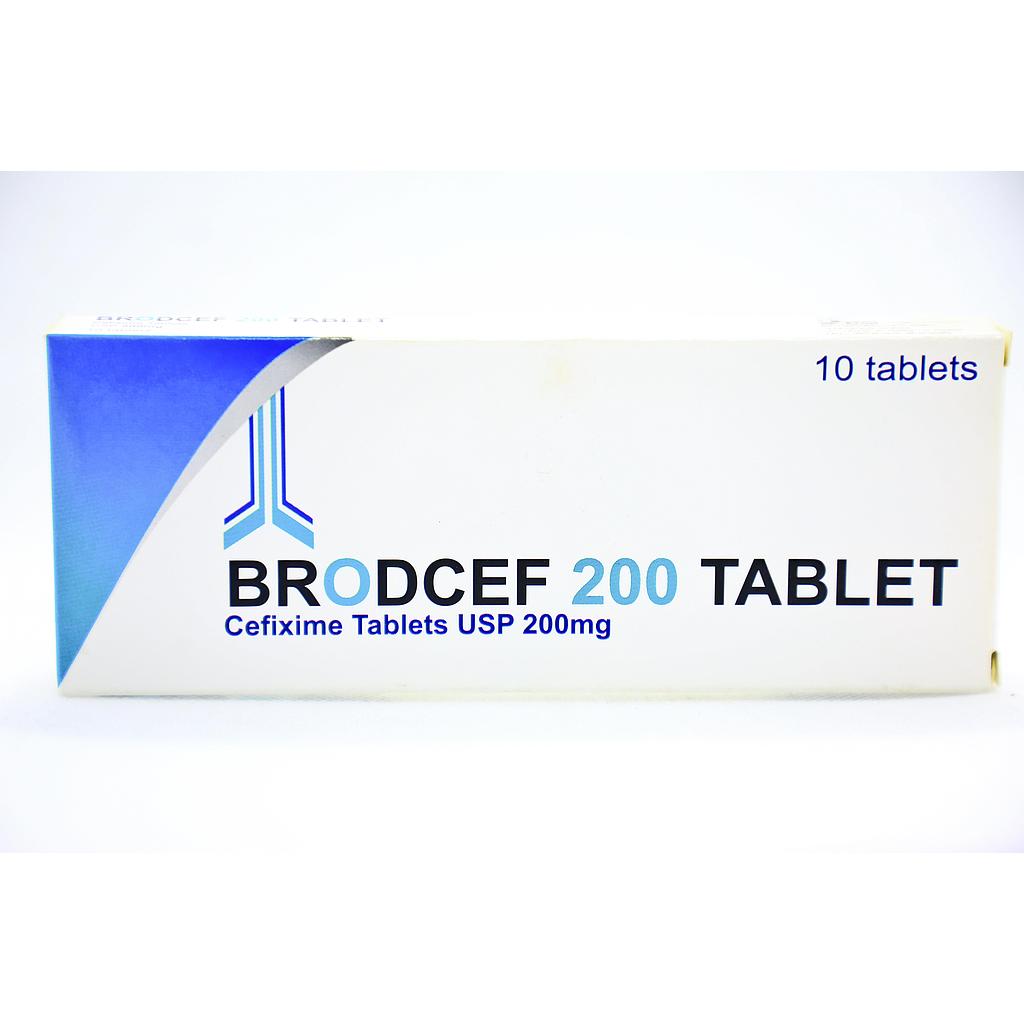 Brodcef 200mg Tablets x 10''