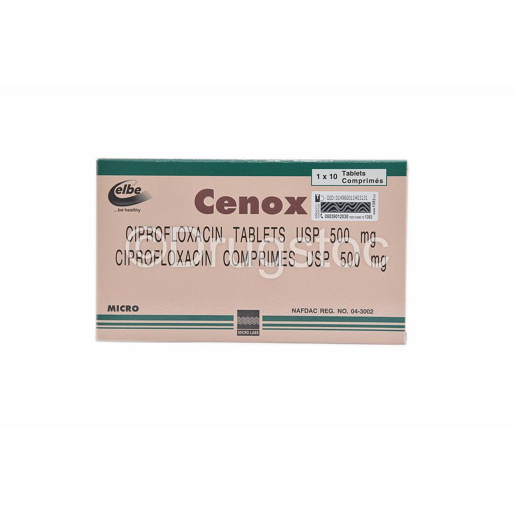 Cenox 500mg  Caplets x 10''