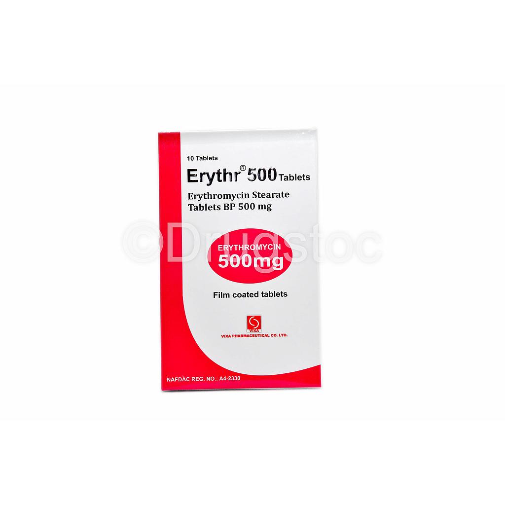 Erythr®-500 Tablets x 10''
