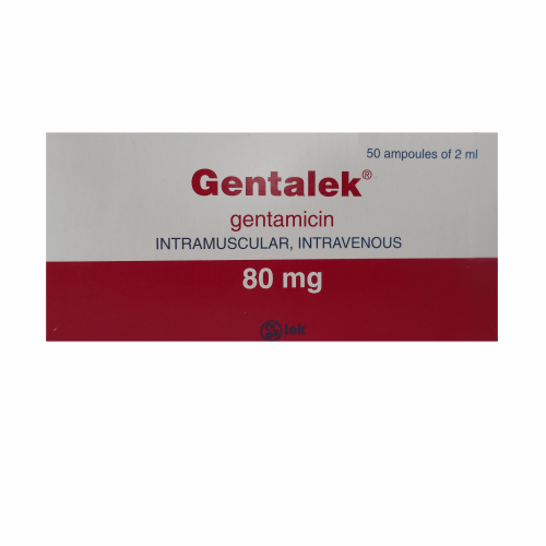 Gentalek 80mg Injection x 50''