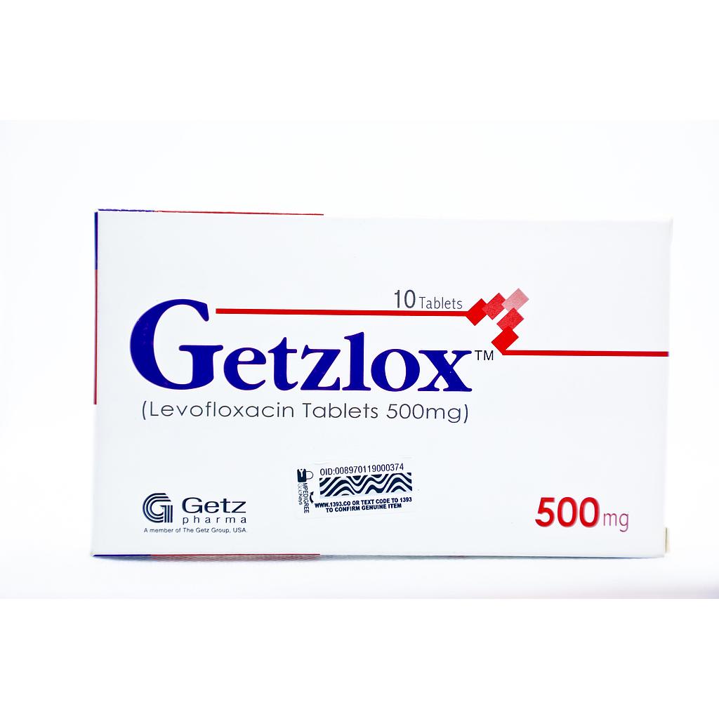 Getzlox 500mg Tablets x 10''