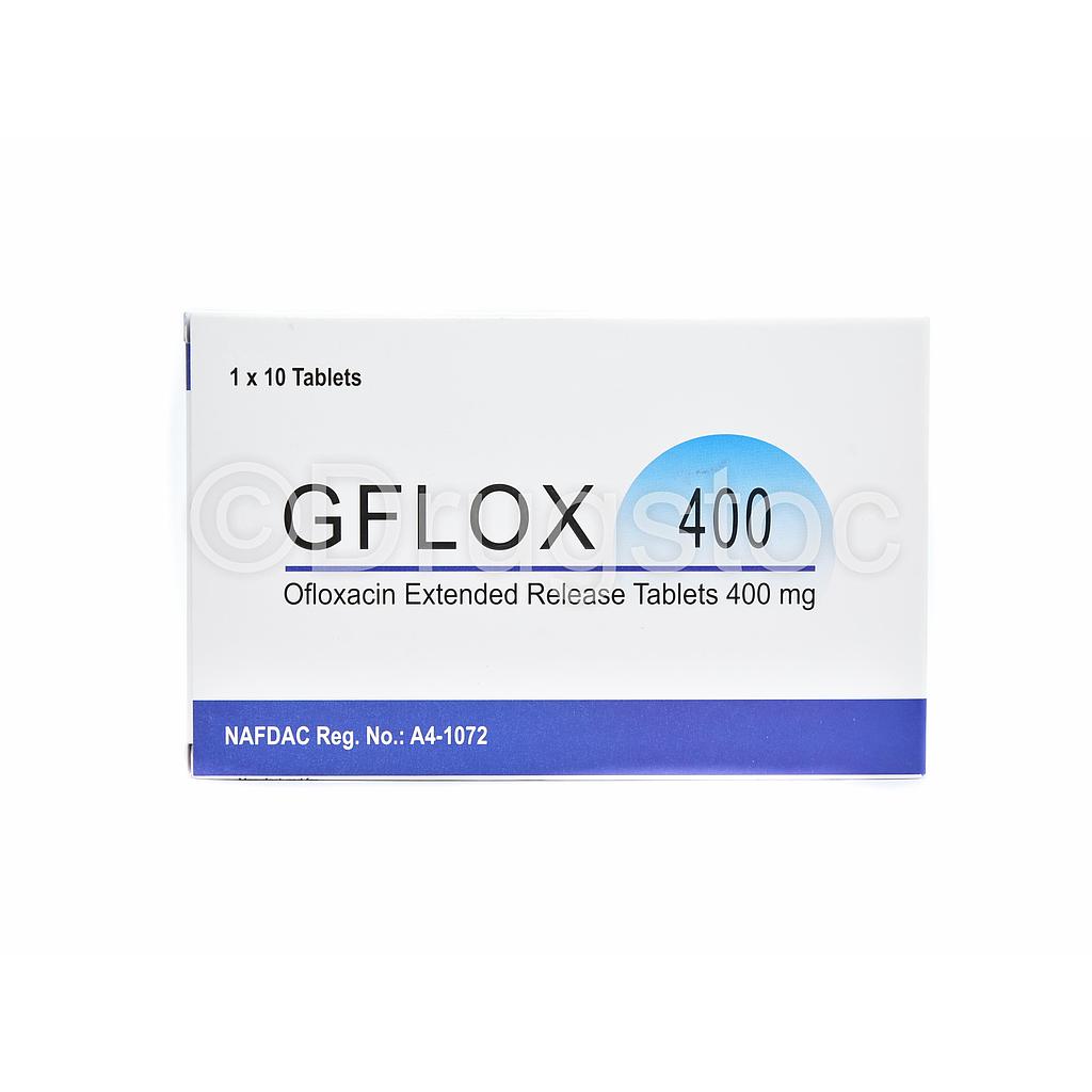 GFLOX 400mg Tablets x 10''