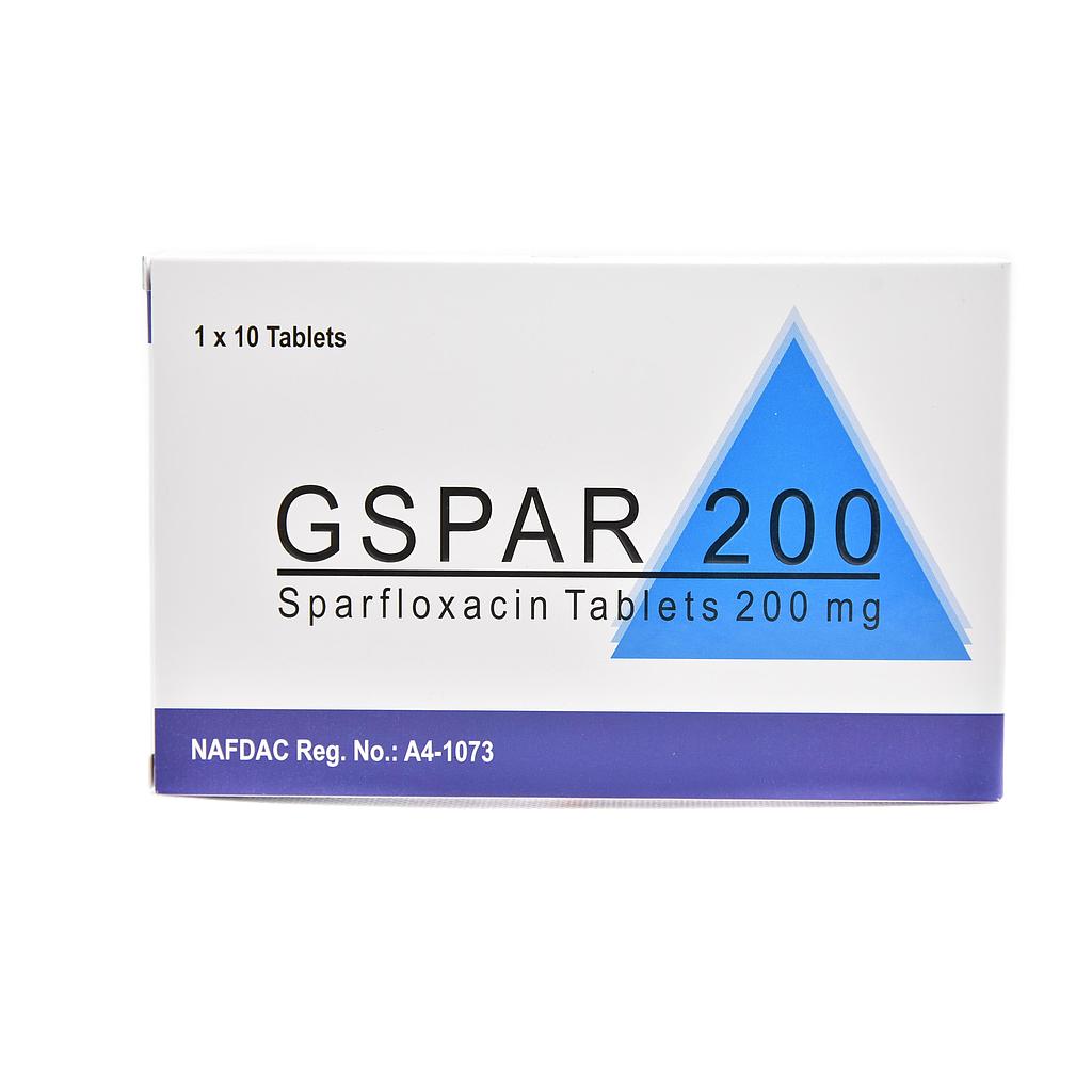 GSPAR 200mg Tablets x 10''
