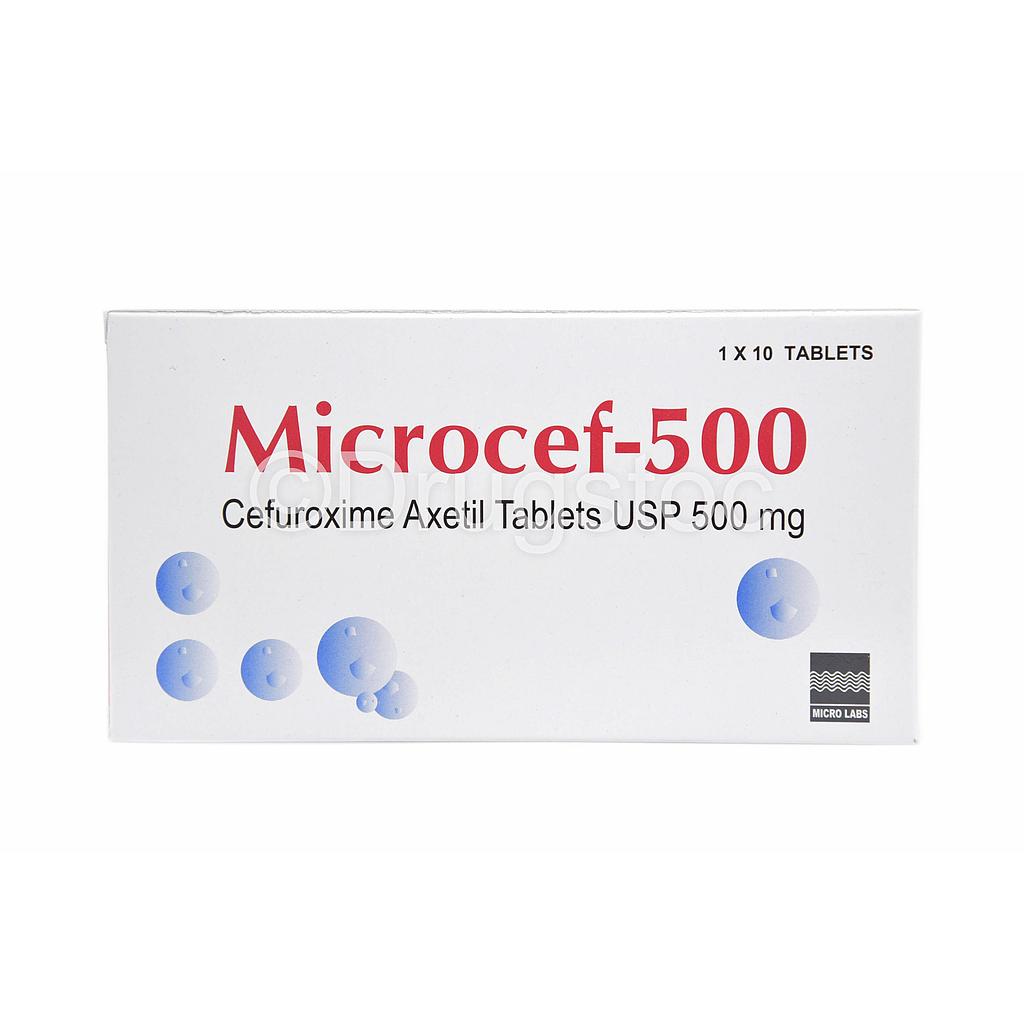 Microcef-500 Tablets x 10''