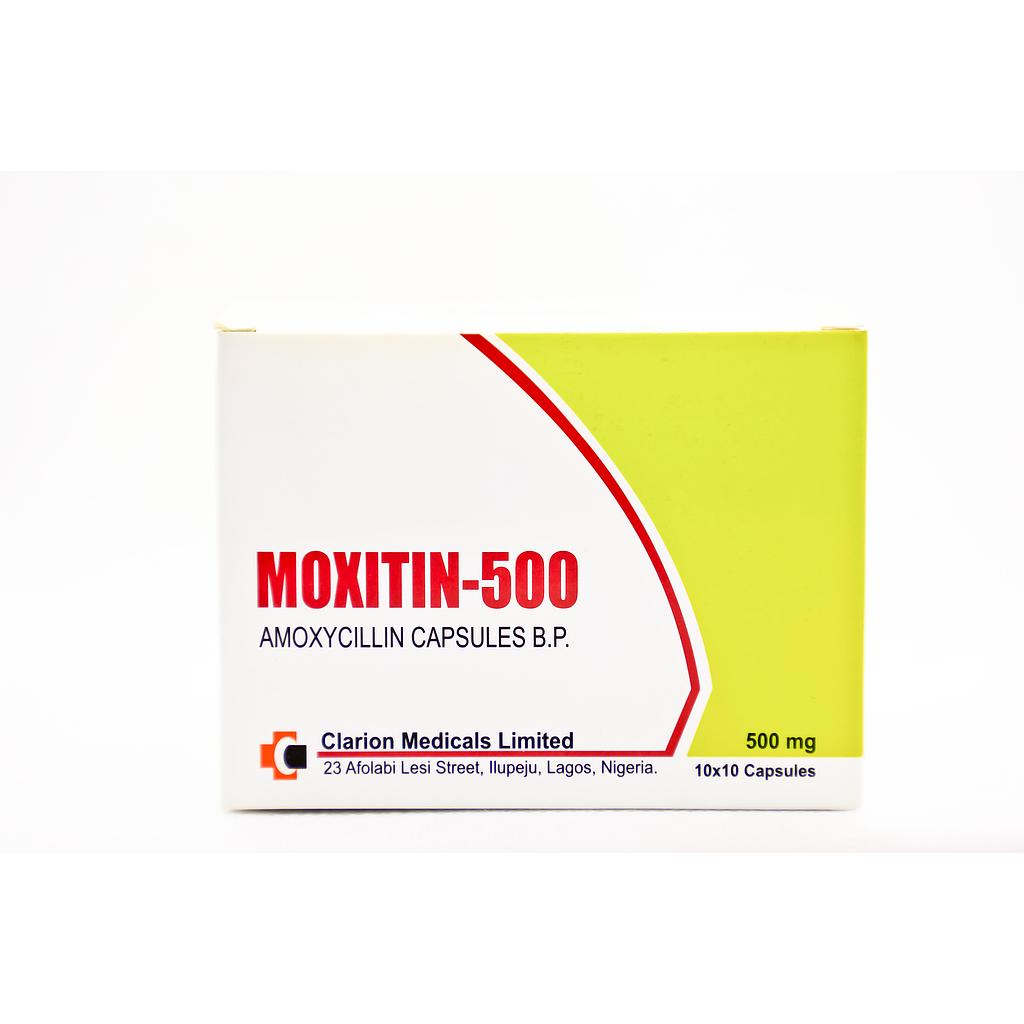 Moxitin 500mg Capsules x 100''