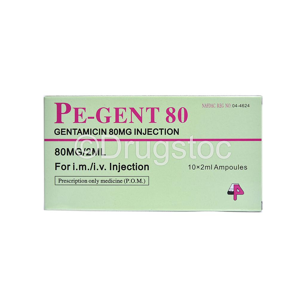 Pe-Gent Injection x 10''
