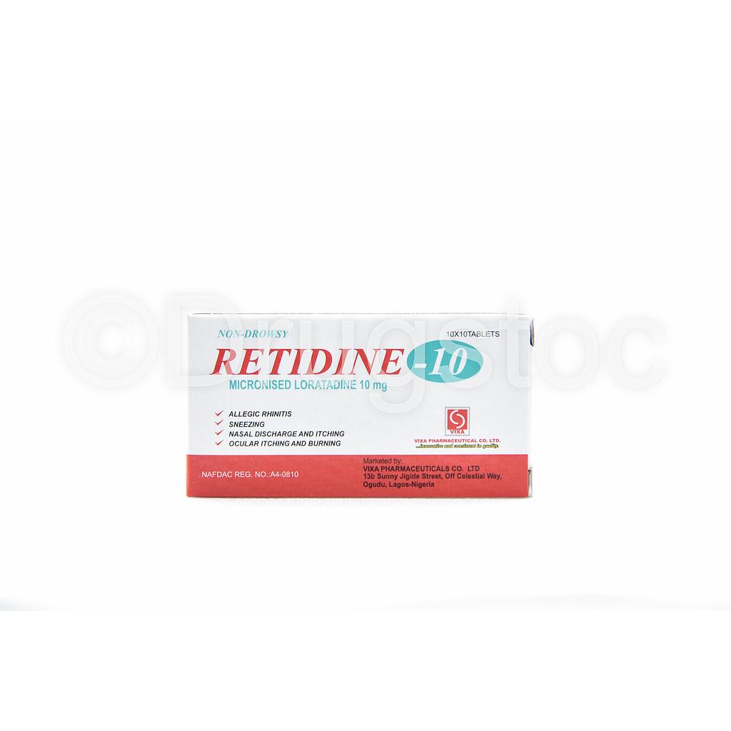 Retidine 10mg x100