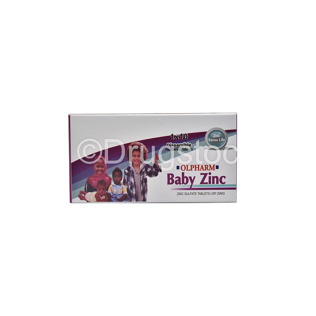 Olpharm  Baby Zinc Tabs X 10